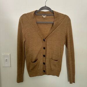 J. Crew Women's Brown Cardigan Sweater